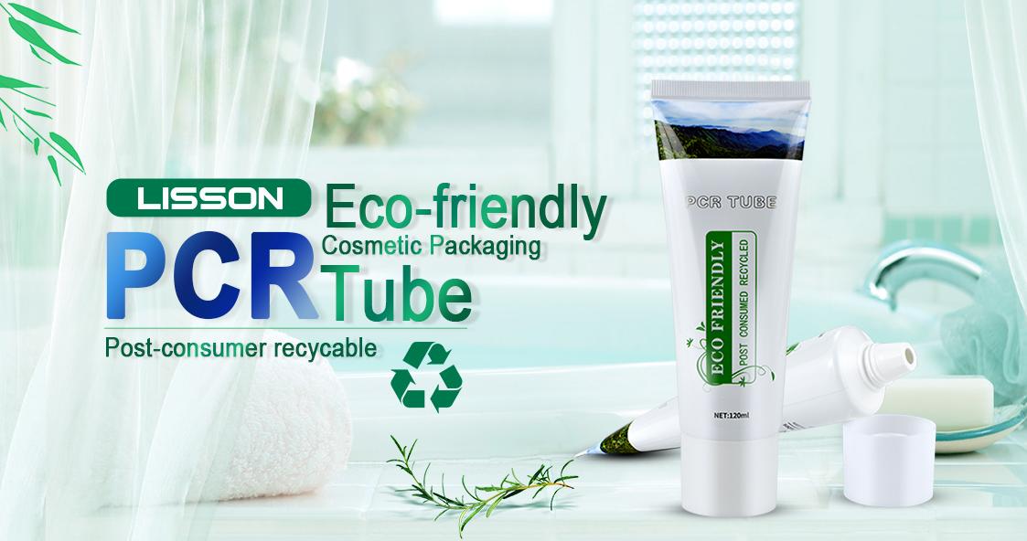 Eco-friendly PCR Recycle Plastic Tube Packaging