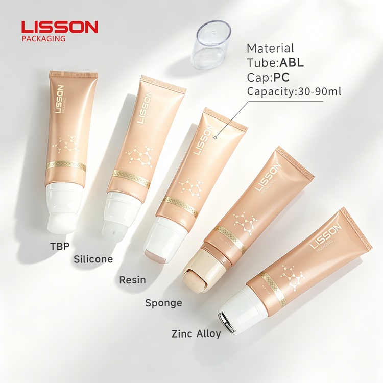 Custom Massage Applicator ABL Cosmetic Tubes