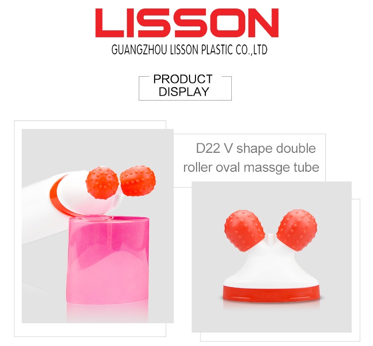 Oval Cosmetic Massage Cream Tube