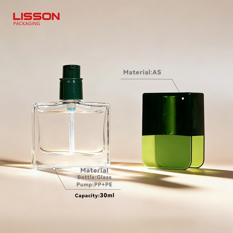 30ml Glass Foundation Bottle with AS Cap Specification