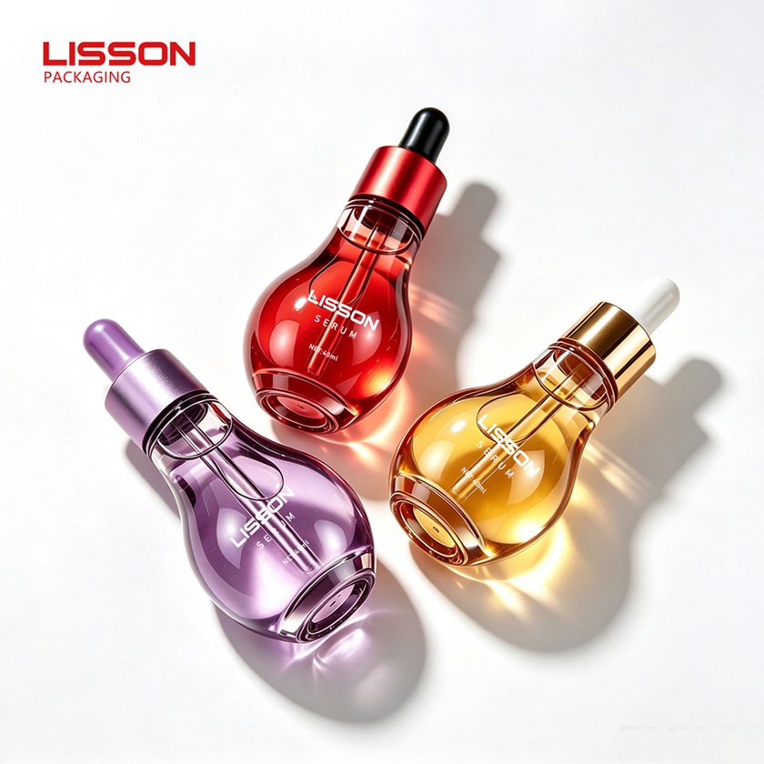 custom glass essential oil bottle