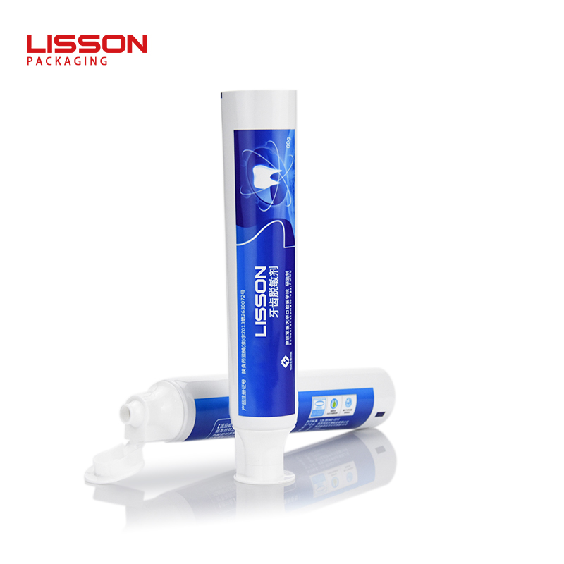 Round toothpaste containers