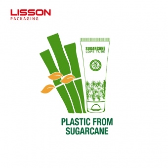 사탕수수 생물 플라스틱 관 주문을 받아서 만들어지는 지속 가능한 녹색 화장용 포장