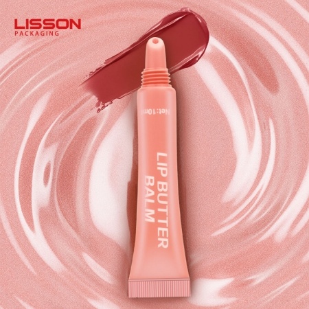 10ml Pink Lip Gloss Tube