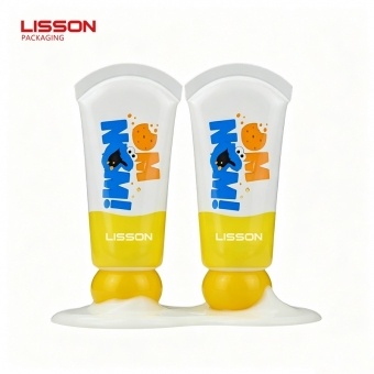 귀여운 구형 뚜껑의 튜브형 스킨케어 제품 (어린이용)