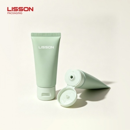 Cosmetic Tube With Flip Top Cap