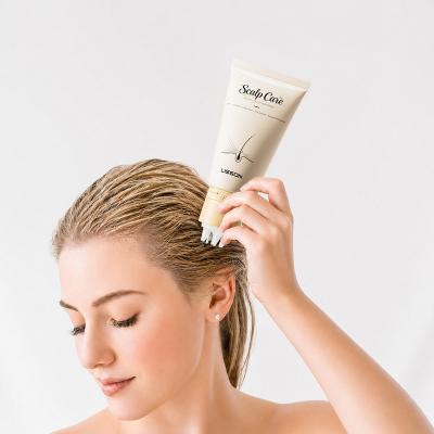 Hair oil applicator tube