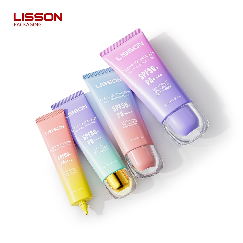 Cosmetic Oval Tube Packaging