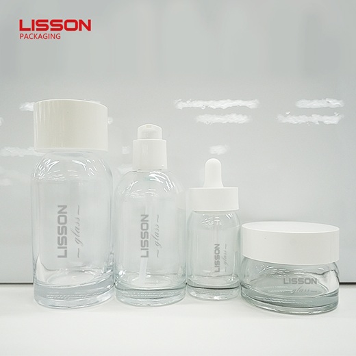 Luxury Glass Cosmetic Packaging set