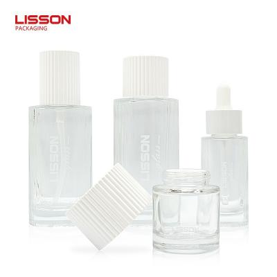 Premium Cosmetic Glass Bottle Packaging