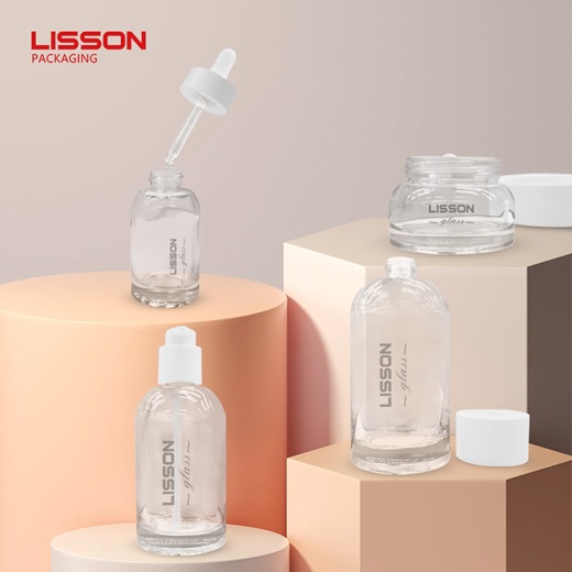 Luxury Glass Cosmetic Packaging set