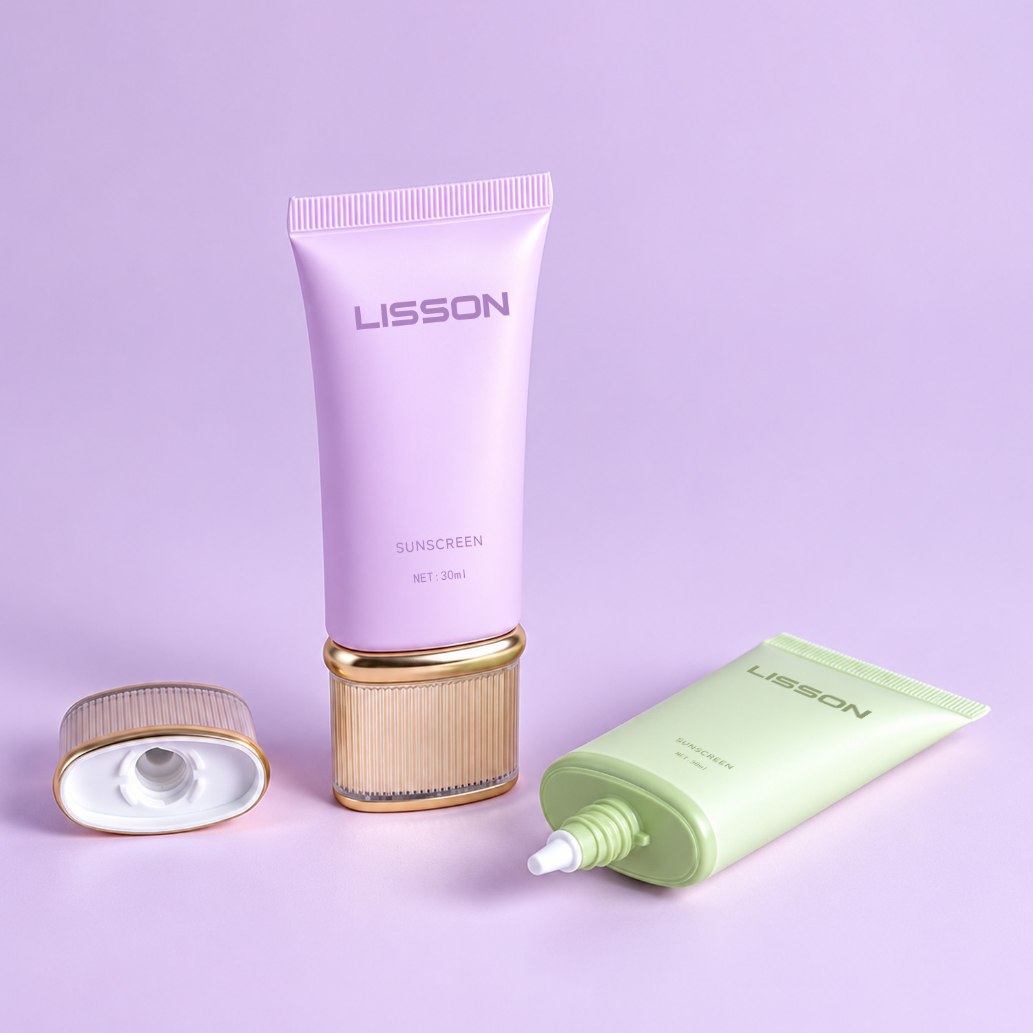Cosmetic Oval Squeeze Tube