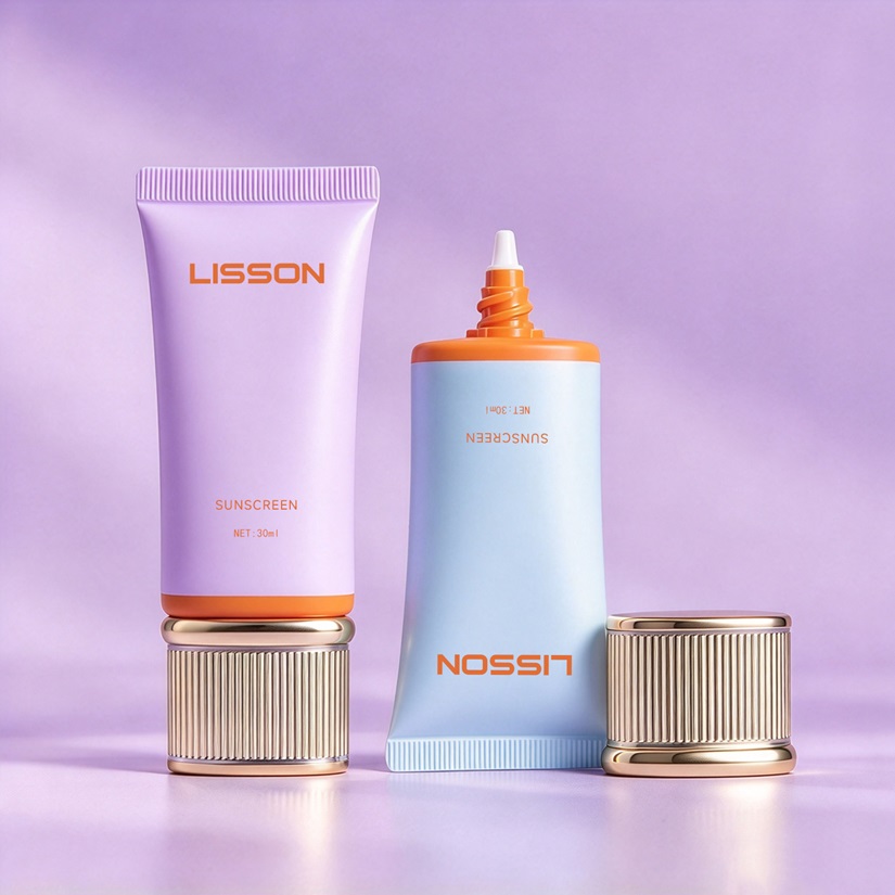 Cosmetic Oval Squeeze Tube