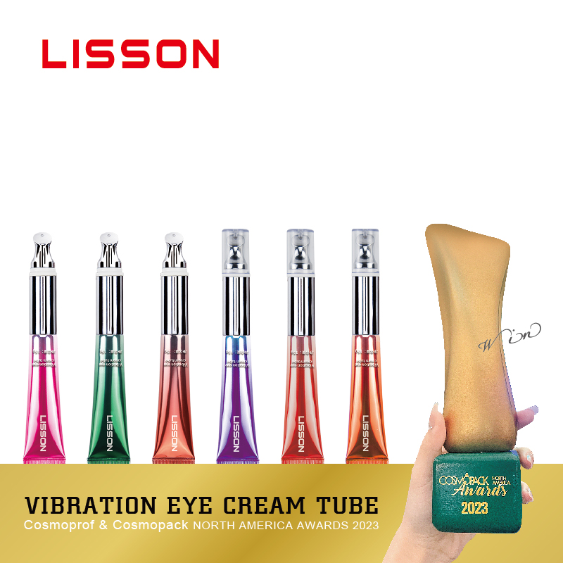 LISSON Vibrating eye Cream Tube, Cosmoprof & Cosmopack North America Awards에서 최우수상 수상